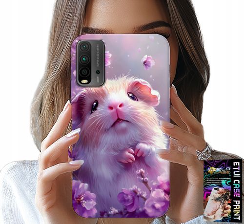 ETUI DO XIAOMI REDMI 9T - SŁODKI CHOMIK, GRYZONIE WZORY DLA DZIECI na Arena.pl