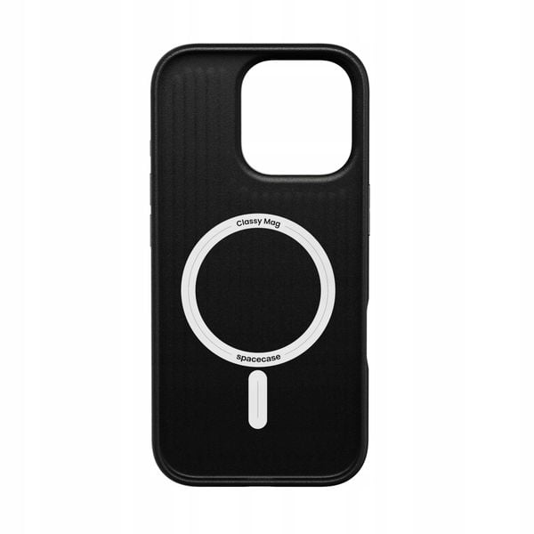 Spacecase Classy Mag Iphone 16 Pro Black zdjęcie 8