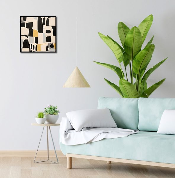 Plakat 40x40cm Geometria Cieni zdjęcie 4