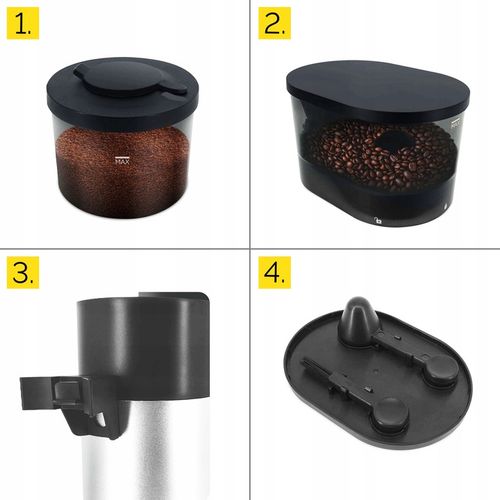 Żarnowy elektryczny młynek kawy Yoer 350W automatyczny +43 Poziomy na Arena.pl