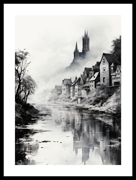 Plakat 29,7x42cm Mglisty Refleks zdjęcie 3