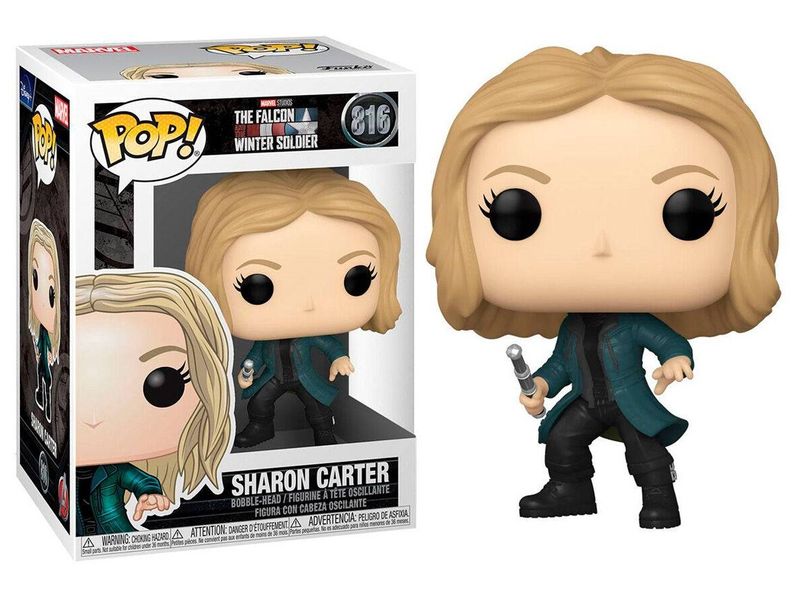 Funko POP! Marvel The Falcon Winter Soldier Sharon Carter zdjęcie 1