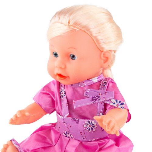 KSL749003 LALKA Z AKCESORIAMI INTERAKTYWNA MÓWI ŚMIEJE SIĘ na Arena.pl