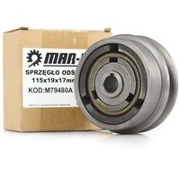 sprzęgło odśrodkowe 115x19mm 1pasek m79480a