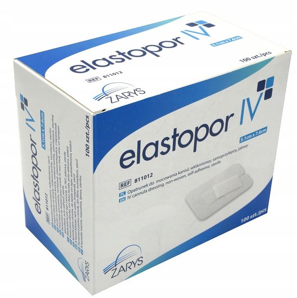 Elastopor IV opatrunek do mocowania kaniul zdjęcie 1