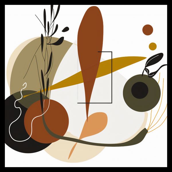 Plakat 50x50cm Ekspresja w Impresji zdjęcie 2