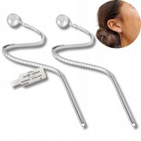 KOLCZYKI SREBRNE WISZĄCE 925 KULKI KULECZKI Przeciągane Przewlekane SREBRO