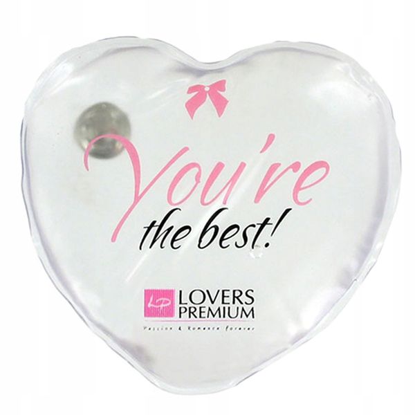 Masaż ciała. Ogrzewacz w kształcie serduszka. zdjęcie 2