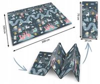 mata piankowa Królewstwo 200cm 150 cm MAŁPISZON
