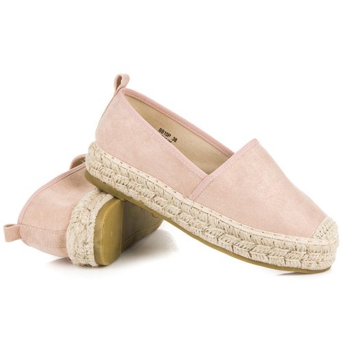 Pudrowe espadryle na wiosnę r.39 na Arena.pl
