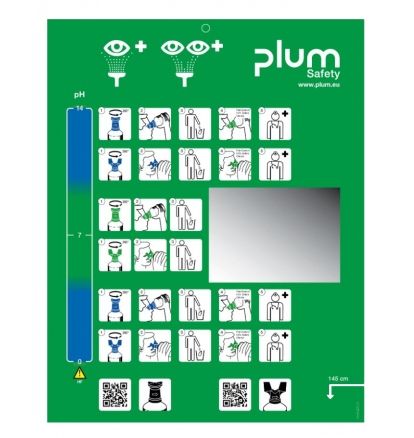 Stacja Plum EYE WASH zamknięta 4650 500ml x 2 szt zdjęcie 3