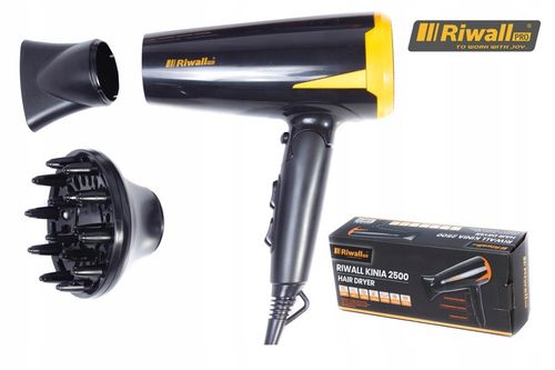 SUSZARKA DO WŁOSÓW TURBO 90km/h +DYFUZOR +KONCETRATOR RIWALL RDS-01 na Arena.pl