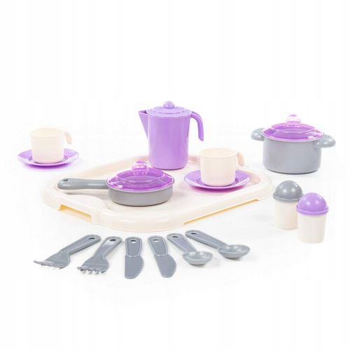 Zestaw kuchenny z TACĄ Polesie wielokolorowy 1rok + na Arena.pl