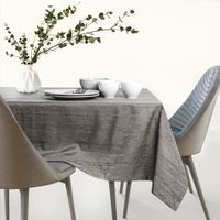 Obrus Plamoodporny VESTA Mankiet 140x220 kakaowy AmeliaHome