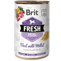 karma dla psa brit fresh 400g veal & millet cielęcina proso bez glutenu