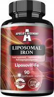APOLLO'S HEGEMONY Liposomal Iron 90 kaps. Żelazo liposomalne, Liposovit
