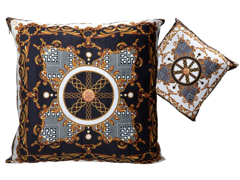 Poduszka z wypełnieniem/suwak - Wzór 4 (CARMANI) zdjęcie 1