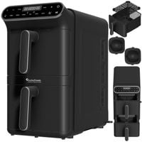 Pionowa frytkownica beztłuszczowa TurboTronic Air Fryer XXL 11L  2460w