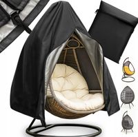 POKROWIEC NA HUŚTAWKĘ OGRODOWĄ KOKON kosz wiszący WODOODPORNY OSŁONA UV UNI