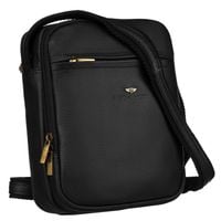 torba męska z naturalnej skóry z paskiem na ramię - peterson