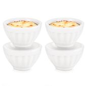 Miseczki na przekąski porcelanowe 6 cm, 40 ml 4 szt.