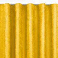 CURT/HOM/MILANA/CHENILLE/PLEAT/W/70/MUSTARD/140x225