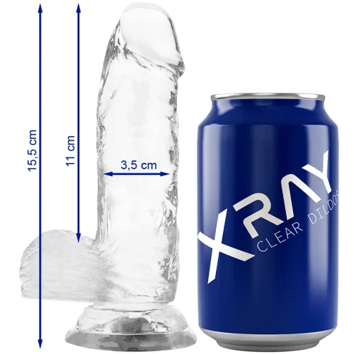 xray x ray clear model z kulkami przezroczysty 15,5 cm o 3,5 cm na Arena.pl