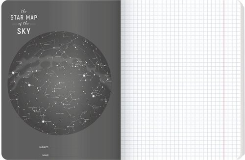 10X ZESZYT TOP 2000 A5 60 KARTEK, KRATKA +MARGINES, KOSMOS, PLANETY na Arena.pl