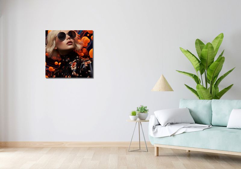 Obraz 60x60cm Galaktyczna Piękność zdjęcie 2