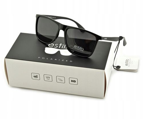 Męskie Okulary POLARYZACYJNE Przeciwsłoneczne marki ESTILLO + GRATISY na Arena.pl