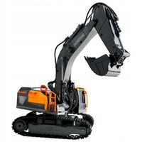 Zdalnie Sterowana Koparka RC 640° Gąsienice Akumulator Zabawka Dla Dzieci