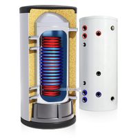 Zasobnik CWU 250L NIERDZEWNY 2 wężownice 1,8+2,6m²