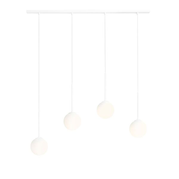 LAMPA WISZĄCA BOSSO 4 WHITE zdjęcie 1