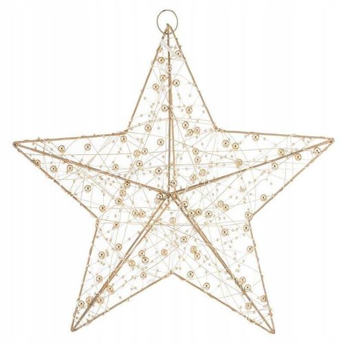 Gwiazda LED 30 cm na baterie | świecąca dekoracja świąteczna do wnętrz na Arena.pl