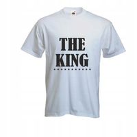 KOSZULKI t-shirt TOP dla zakochanych par THE KING