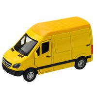 DLA DZIECI SAMOCHÓD DOSTAWCZY METALOWY Z NAPĘDEM DZWIEKI