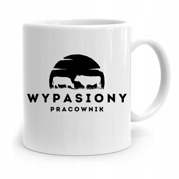 Dla Pracownika Robotnika Kubek Wypasiony Pracownik Z Nadrukiem Ze Zdjęciem zdjęcie 1