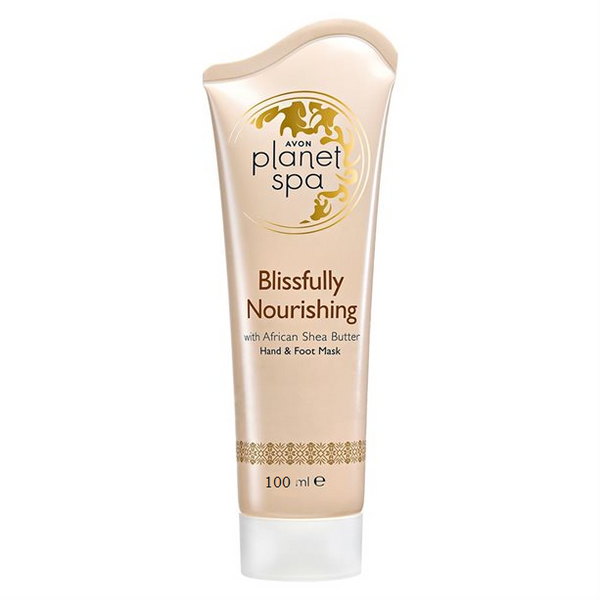 Avon Spa Blissfully maska do dłoni stóp shea 100ml zdjęcie 1