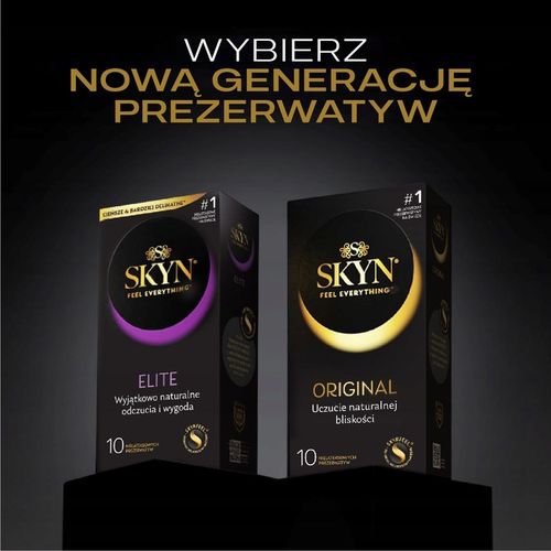 Prezerwatywy SKYN SELECTION SENSES 35szt. mix Intense Feel Original Elite na Arena.pl