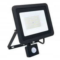 Naświetlacz halogen LED SLIM 50W z czujnikiem ruchu PIR Barwa ZIMNA