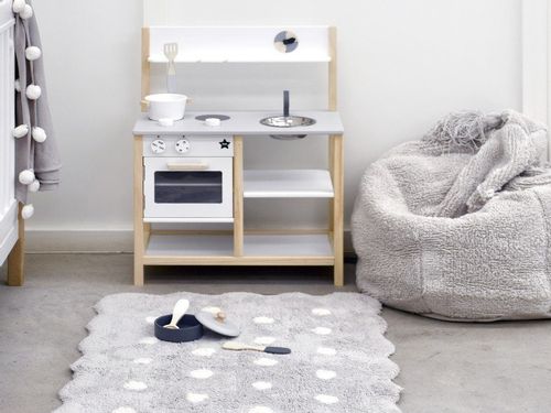 Dywan Bawełniany Mini Biscuit Pearl Grey 70x100 cm Lorena Canals na Arena.pl