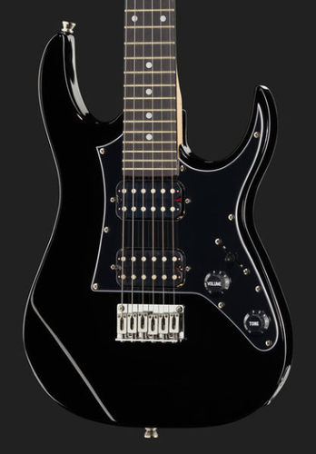Gitara elektryczna 3/4 dla nastolatka Harley Benton RG-Junior Rock CZARNA na Arena.pl