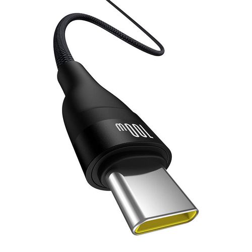 kabel usb do usb-c baseus flash 2 100w, 2m (czarny) na Arena.pl