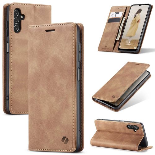 Spacecase Wallet Galaxy A14 5G Light Brown na Arena.pl