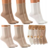 5x Skarpetki damskie WYGODNE SKARPETY długie pastelowe JAKOŚĆ