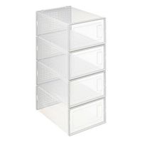 Stojak na buty Stak transparentny