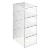 Stojak na buty Stak transparentny