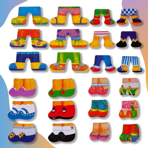 Ubieranie Misia Klocki Drewniane Układanka na Arena.pl