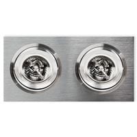 Regulowana lampa wpustowa FARO Orlicki do kuchni aluminium