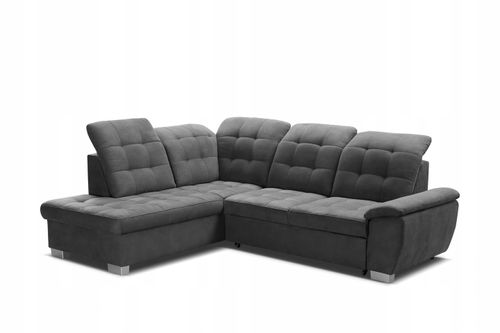 Nowoczesny Narożnik LOTTA - VENTE - NERO na Arena.pl